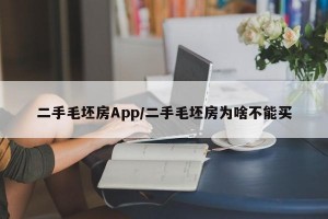 二手毛坯房App/二手毛坯房为啥不能买