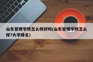 山东管理学院怎么样好吗(山东管理学院怎么样?大学排名)